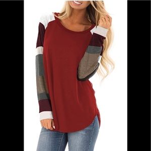 🆕 Beautiful Casual Long sleeve Striped Tunic